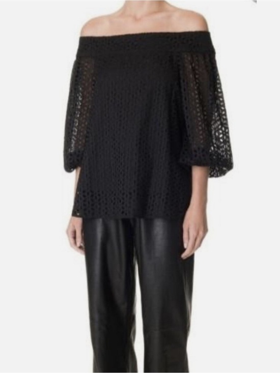 Tibi Tops - NWT Tibi eyelet off shoulder top